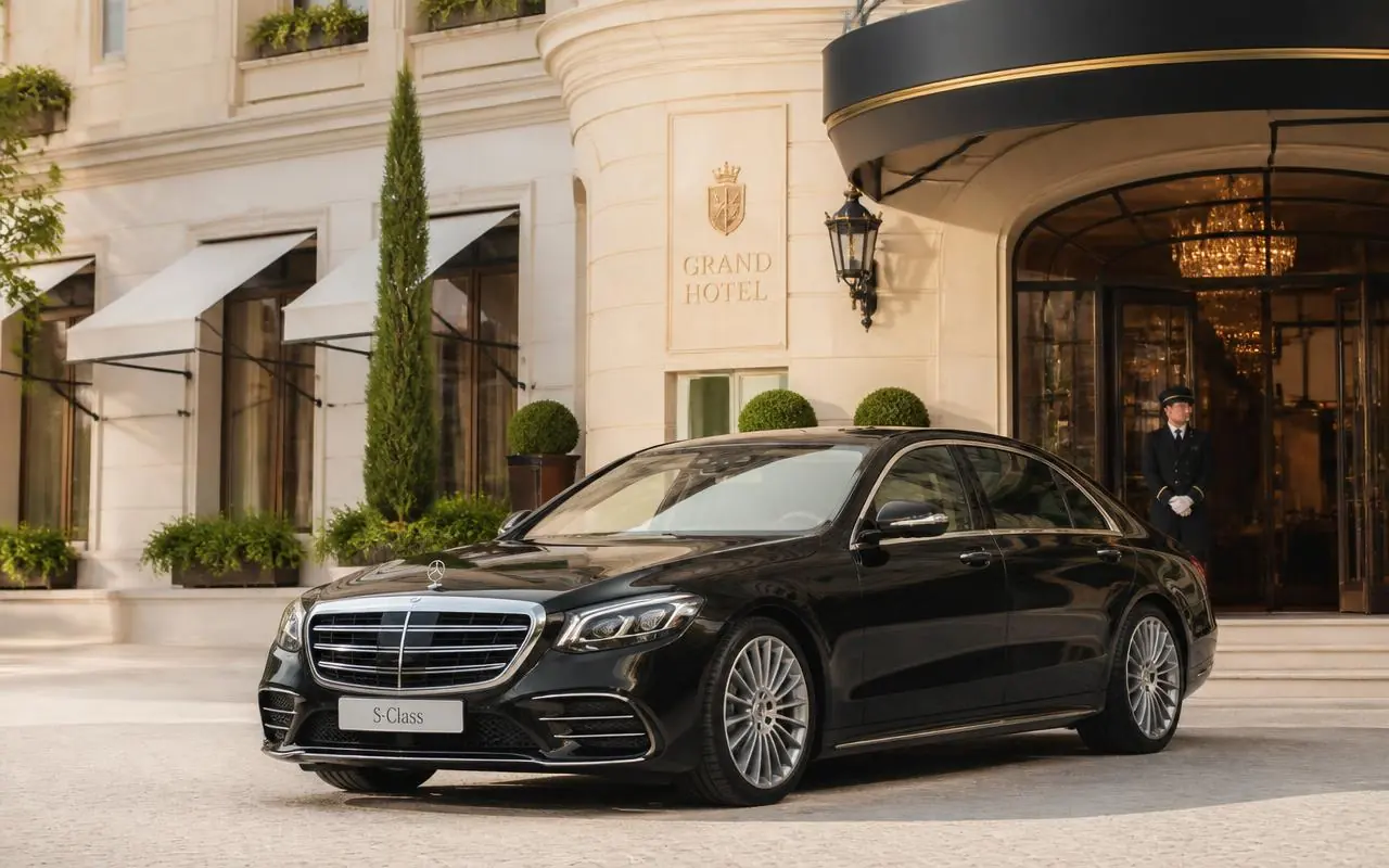 First Class — Mercedes S-Klasse, BMW 7er oder gleichwertig